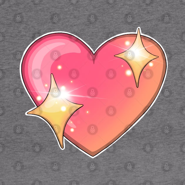 Reva Prisma heart emoji by Mei.illustration